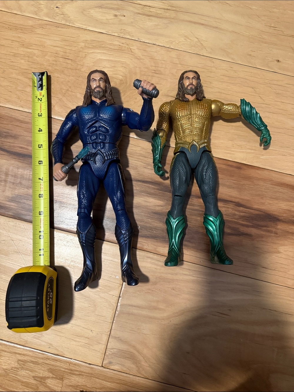 Aquaman Action Figures - Blue and Gold